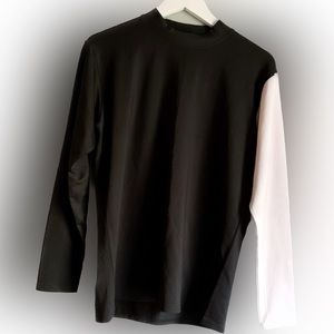 AEROLINE Fitness Gear Base Layer Mock Neck Top XL